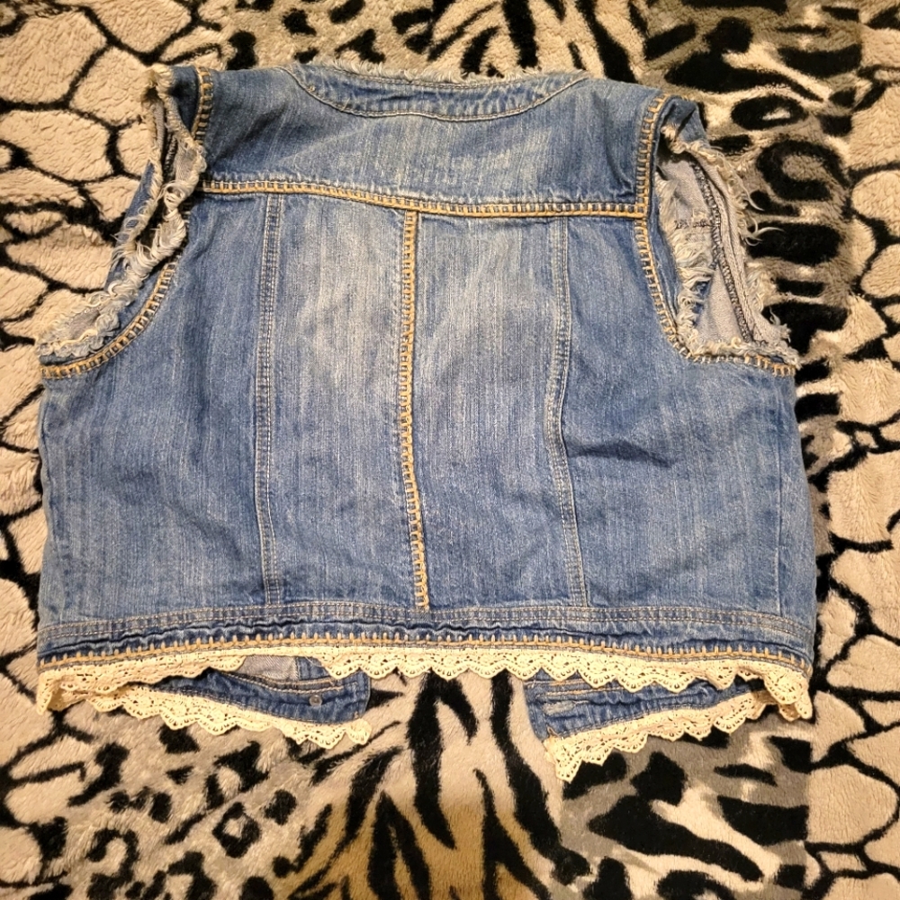 Denim vest